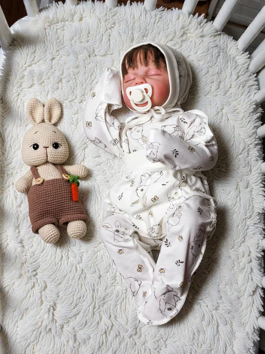 ABCLIFE kids Ползунки для новорожденных комплект, белый, фото 7