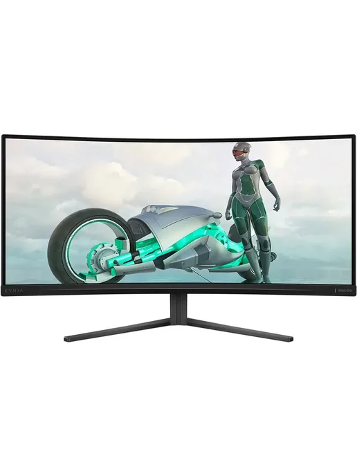 PHILIPS Монитор 34M2C3500L 34'' 3440x1440, 180hz, VA, 300 кд м2, вариант, фото 2