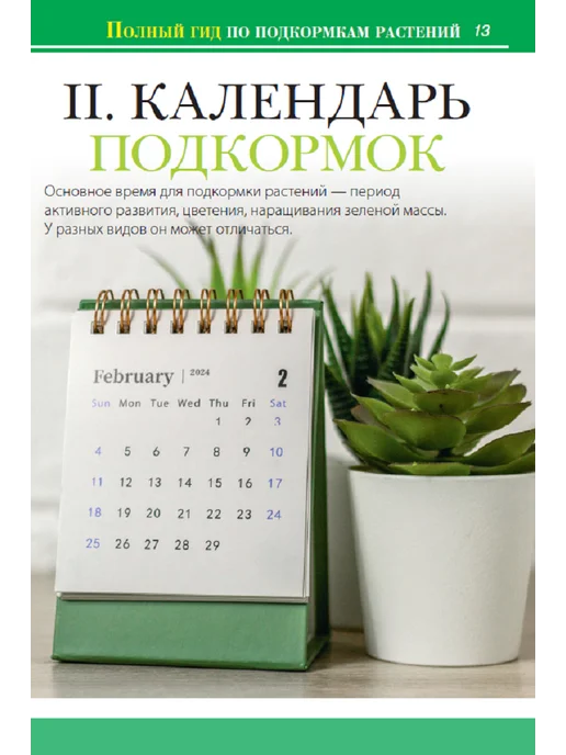 Цветок журнал "Комнатный цветник". Подкормка растений, вариант, фото 6