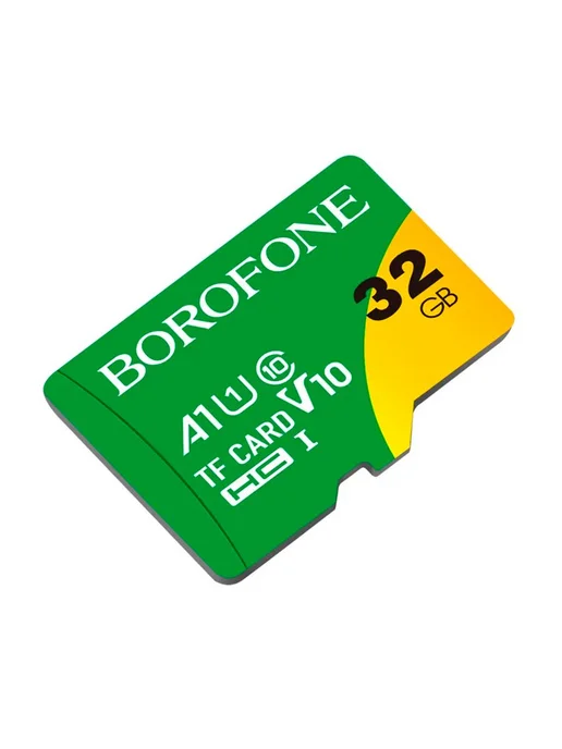 Borofone Карта памяти Micro SD 32Gb, 32 ГБ