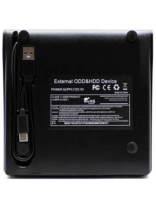 Внешний дисковод CD-RW DVD-RW USB 3.0 USB-C, вариант, фото 7