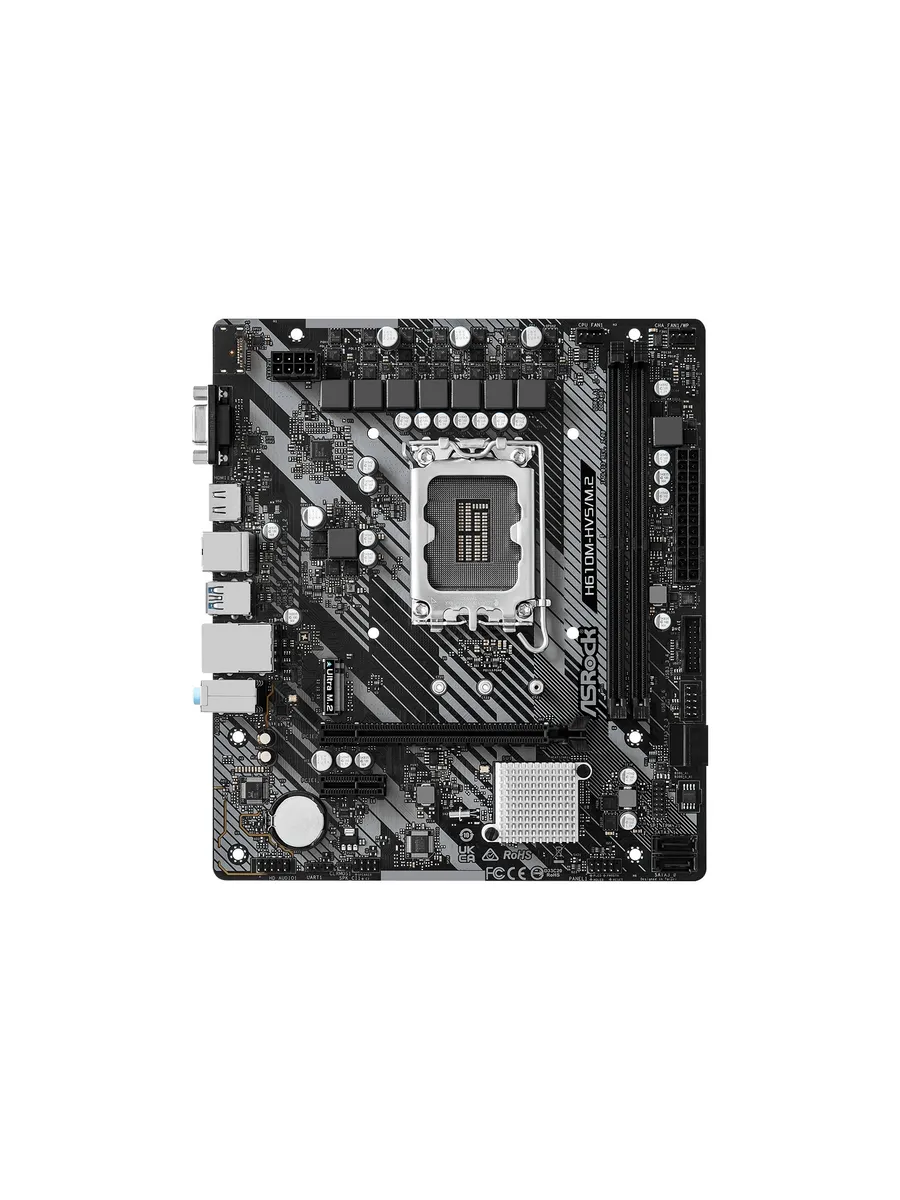 Материнская плата H610M-HVS M.2 R2.0 ASRock 240998662 купить за 10 180 ₽ в интернет‑магазине Wildberries
