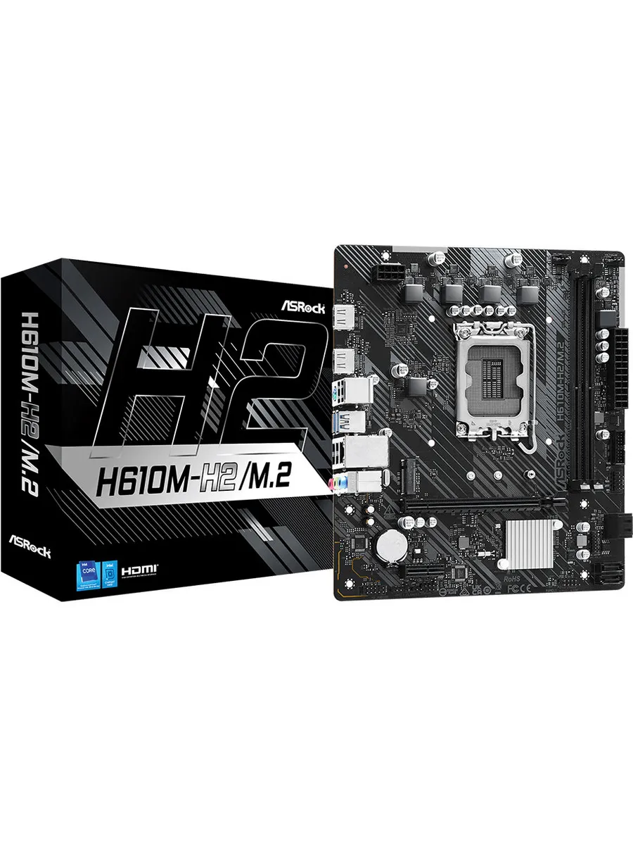 ASRock Материнская плата H610M-H2 M.2 D5