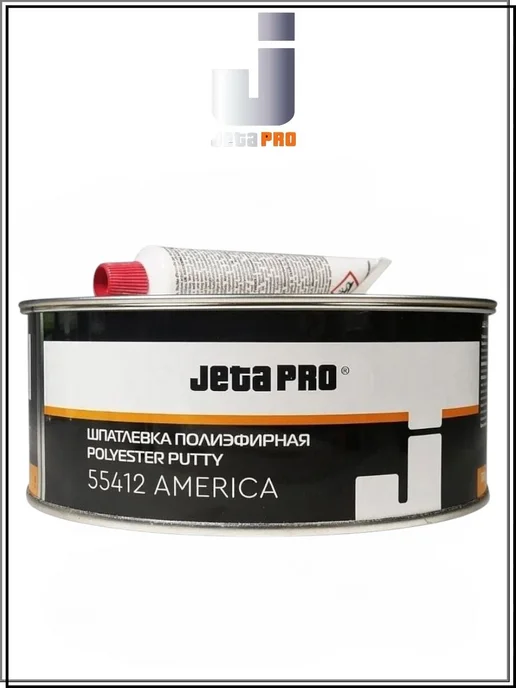JETA PRO Шпатлёвка полиэфирная 55412 «America», 1,5 л, 700 мл, фото 3