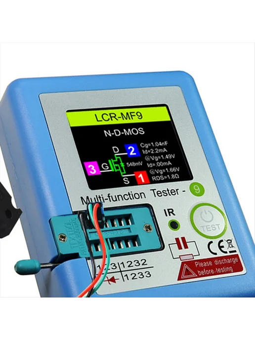 LCR-MF9 TFT LCD Display Multi-Meter Transistor Tester Diode, вариант, фото 2