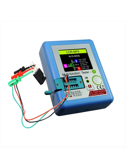 LCR-MF9 TFT LCD Display Multi-Meter Transistor Tester Diode, вариант, фото 3