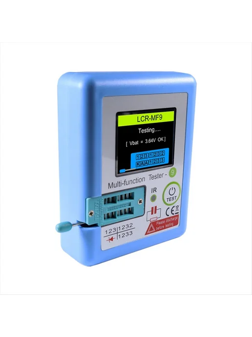 LCR-MF9 TFT LCD Display Multi-Meter Transistor Tester Diode, вариант, фото 4