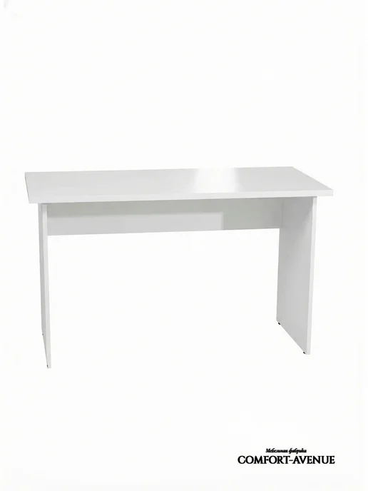 Comfort Avenue Стол для ноутбука "Баланс Стр 25" 110х60 Белый с тиснением, 110x60, фото 6