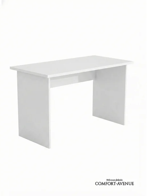 Comfort Avenue Стол для ноутбука "Баланс Стр 25" 110х60 Белый с тиснением, 110x60, фото 7
