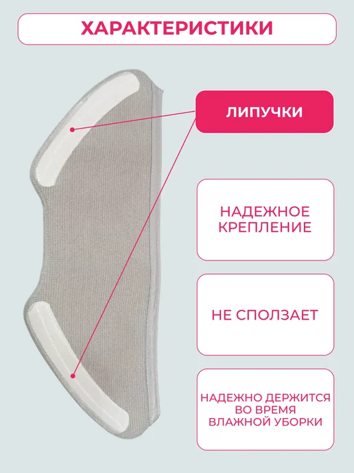 Mituroom Тряпка для робота пылесоса Xiaomi Vacuum Mop 2 lite Mop2, 3 шт, фото 2