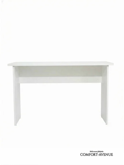 Comfort Avenue Стол для ноутбука "Баланс Стр 25" 110х60 Белый с тиснением, 110x75, фото 5