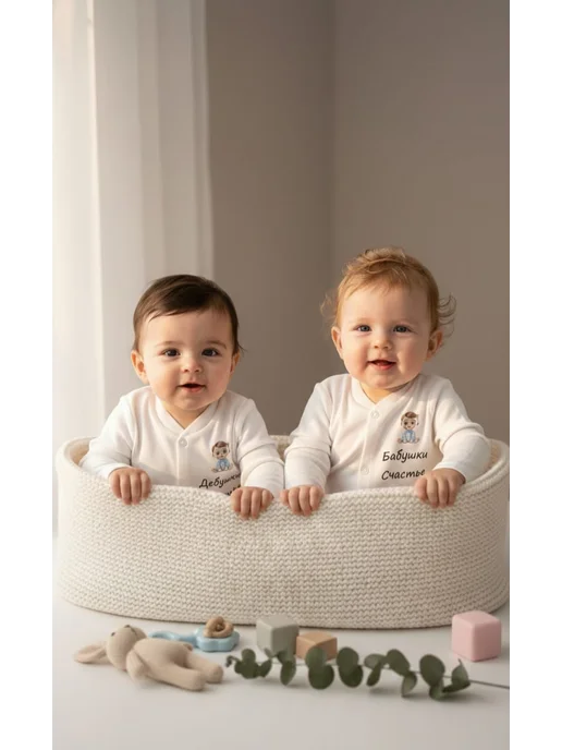 JorBaby Распашонки - кофточки для новорожденных на кнопках, 2 шт, фото 3