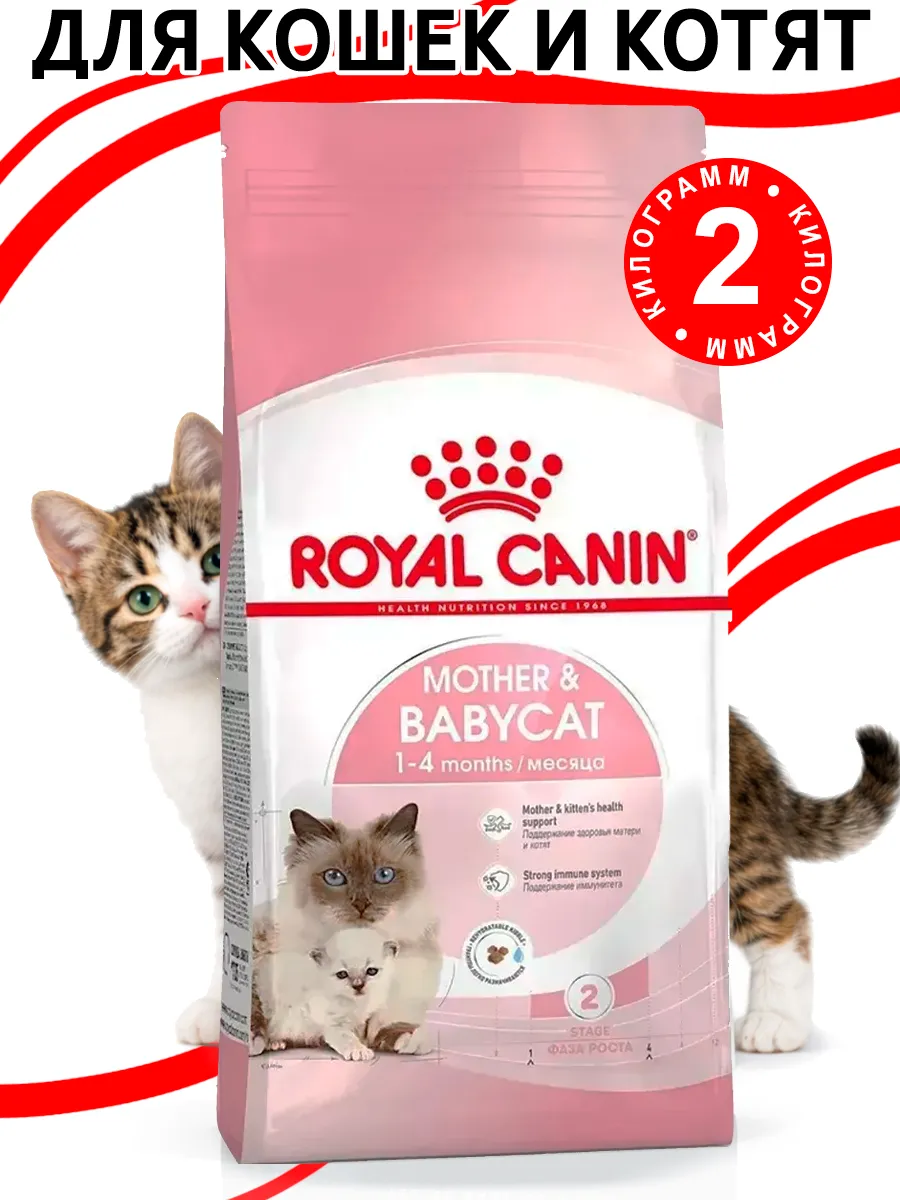 Mother and Babycat для котят 2 кг