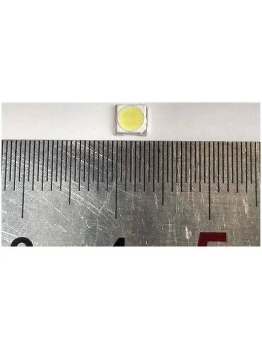 smd LED 3535 6в (+) CW 200mA 6V 18000K 1W чип светодиод, 1 Вт