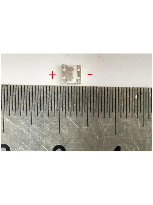 smd LED 3535 6в (+) CW 200mA 6V 18000K 1W чип светодиод, 1 Вт, фото 2