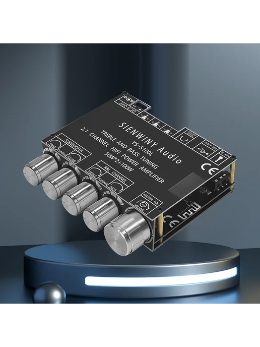3-канальный усилитель 50W×2 для CS8673E Bluetooth, 50 Вт, фото 5