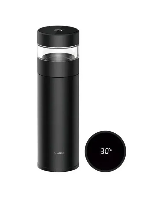 Quange Умная термокружка Titanium Thermos Cup, титан