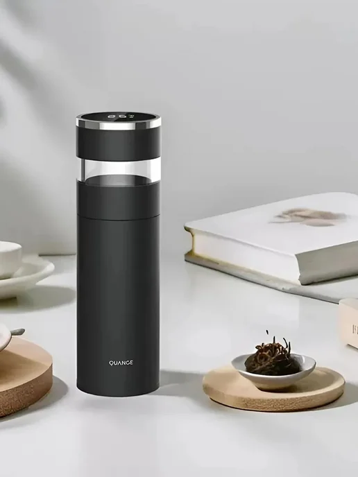 Quange Умная термокружка Titanium Thermos Cup, титан, фото 4