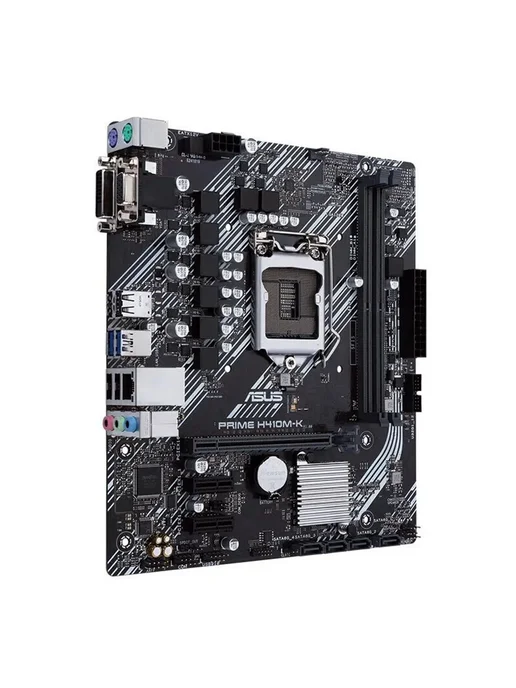 Asus Материнская плата Prime H410M-K Socket 1200 mATX 2*DDR4 M.2, atx, фото 4