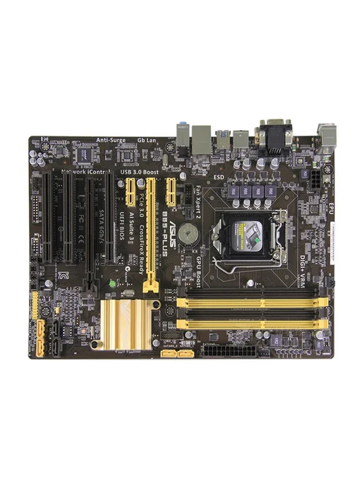 Asus Материнская плата LGA 1150 B85-PLUS DDR3, Состояние 9 5 из, фото 2