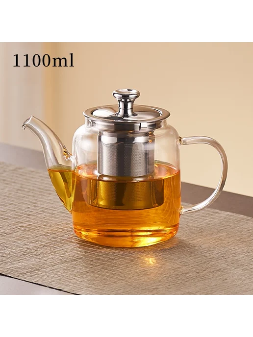 Чайник 1100ml Прямо, 1,1 л