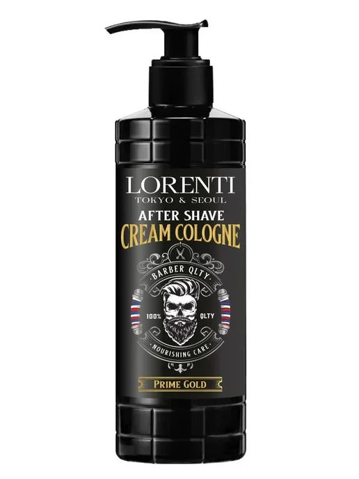 LORENTI Крем лосьон после бритья Prime Gold 01 Professional, золотой, фото 5