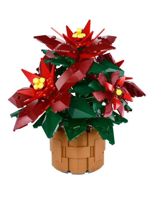 LEGO Ботанический сад Серия 10370 Поинсеттия, вариант, фото 2