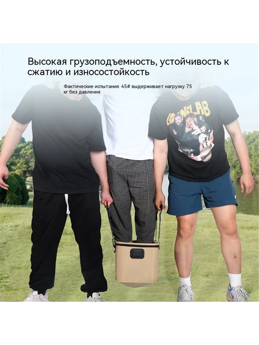 Рыболовные ведра для хранения рыбы и рыболовных снастей 34L, 34 л, фото 3