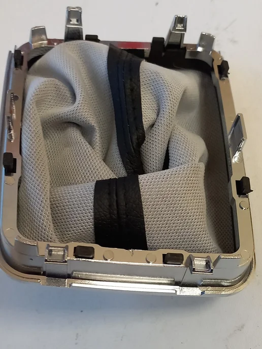 KING Ручка на КПП с чехлом VW Golf 7 A7, 6 передач, черный, фото 4