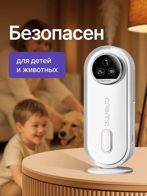 Leni Life Texno Умный электронный аромадиффузор для дома "Ароматерапия", черный, фото 6