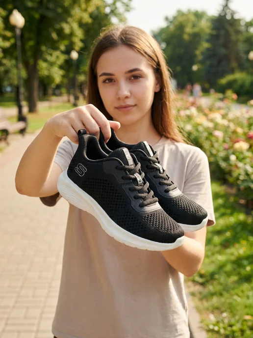 CROSSSHOPMSK Кроссовки дышащие текстильные для зала и фитнеса, черный, фото 2
