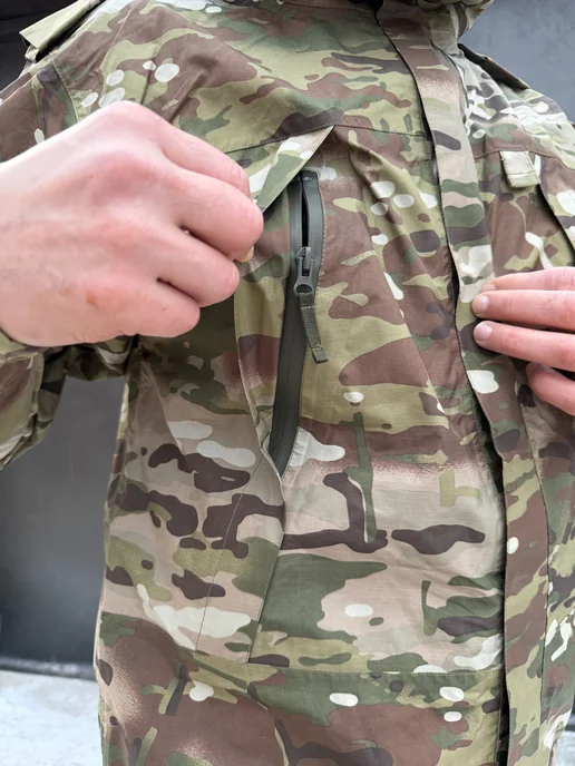 Костюм ВВЗ военный ВКПО уставной ветроводозащитный мультикам, вариант, фото 4