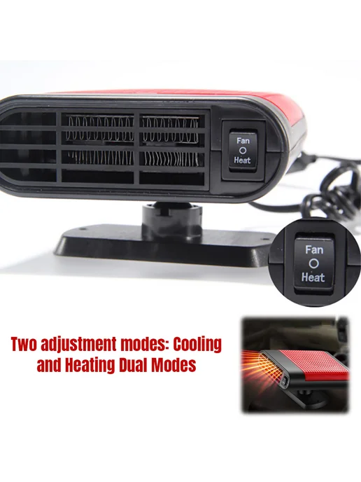 12V портативный обогреватель для автомобиля, фен-обогревател, вариант, фото 4