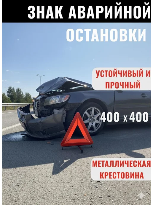Аварийный знак для автомобиля, вариант, фото 2