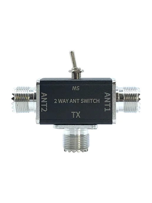 2-Way CB HAM антенн коммутатор 100W 0-50МГц OFF Заземл, 100 Вт