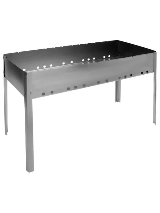 Yamle Металлический разборный мангал 70x30x50 см, 70x30x50 см, фото 4