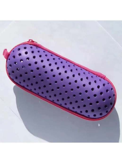 Чехол для плавательных очков EVA легкий, purple, фиолетовый, фото 8