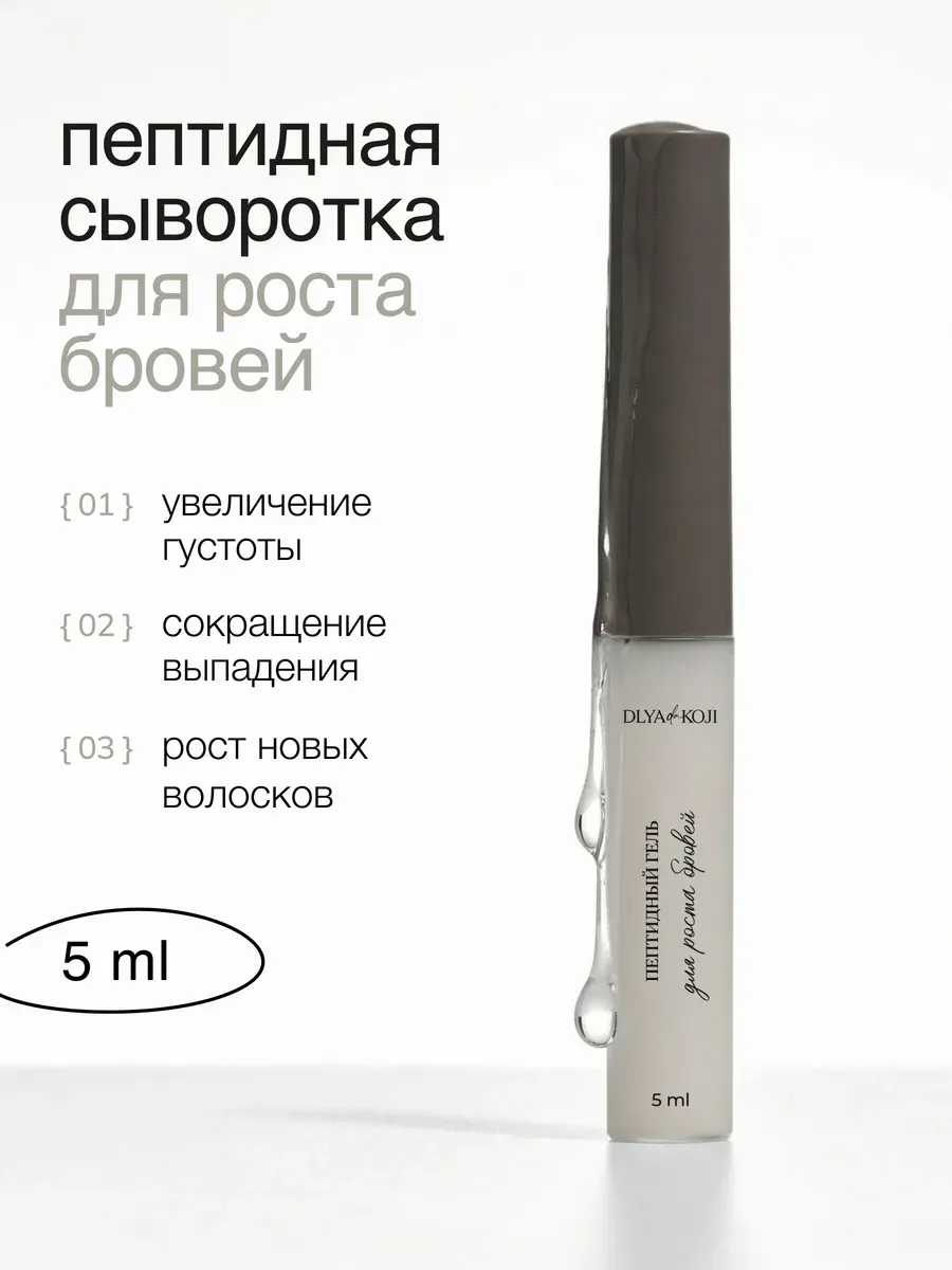 Пептидная сыворотка для роста бровей