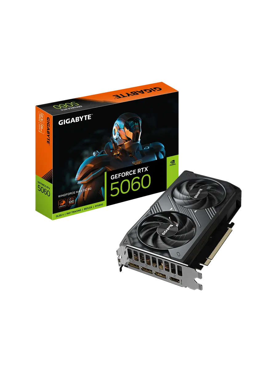 Видеокарта WINDFORCE MAX OC 8Gb GEFORCE RTX 5060