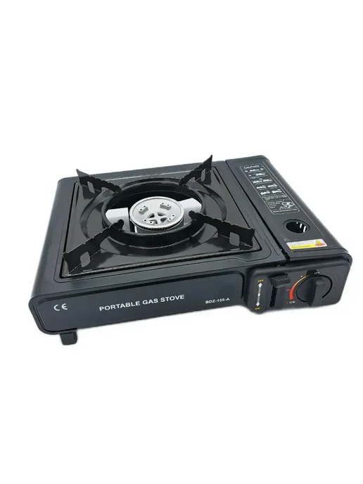 Плита туристическая газовая BDZ-155-C, черный