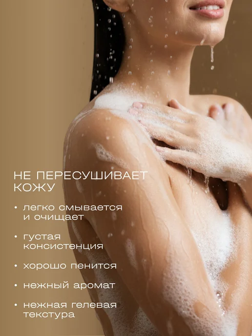 Парфюмированный гель для душа женский натуральный и с GAYA, вариант, фото 4