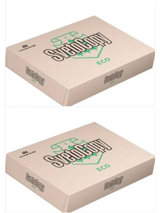 Бумага SvetoCopy Eco A4, 80 г/м², 500 листов, 2 пачки