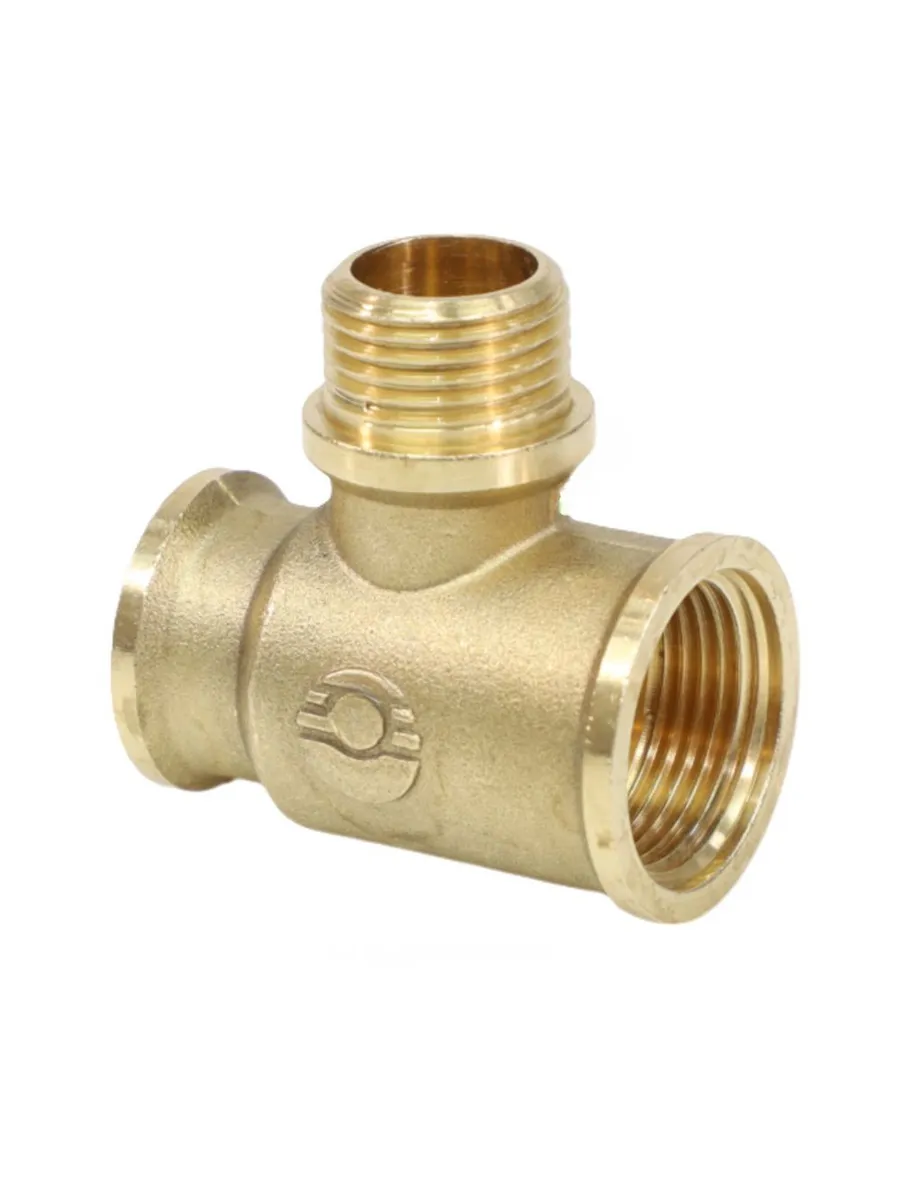 Тройник лат 20х15х15 (3/4"х1/2"х1/2") VF.132.L.034.012.012