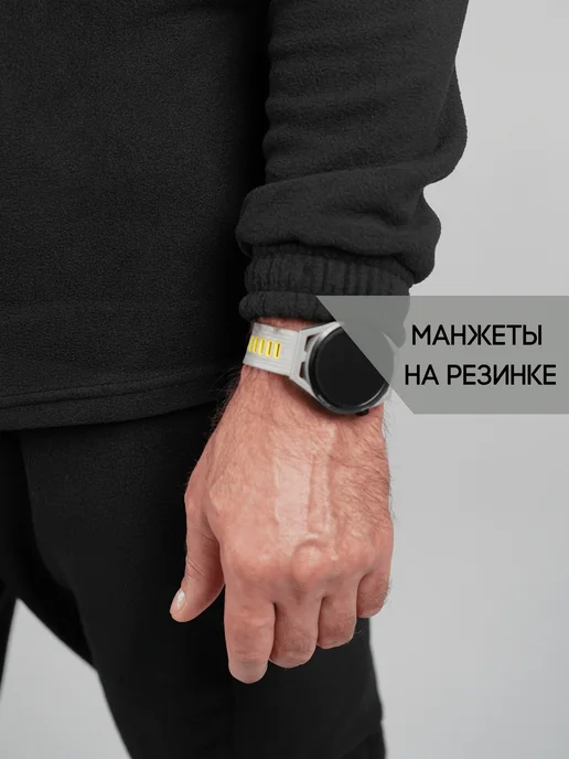 JC new times Кофта с замком на горле тактическая, черный, фото 5