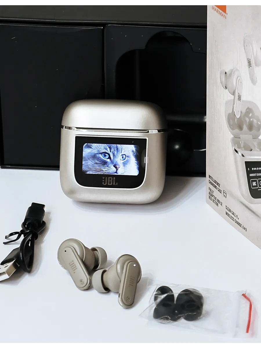 Наушники беспроводные JBL Tour Pro 2 с сенсорным экраном