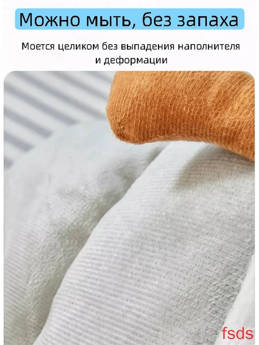Домик-лежанка для кошек и мелких собак, светло-серый, серый, фото 3