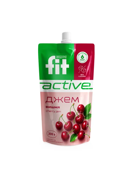 Fitparad Джем диетический Черника Земляника дой-пак x 2 (400 гр.), 400 г, фото 8