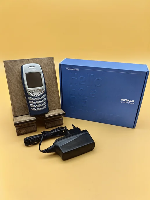 nokia Кнопочный мобильный телефон без камеры 6100, синий, фото 3
