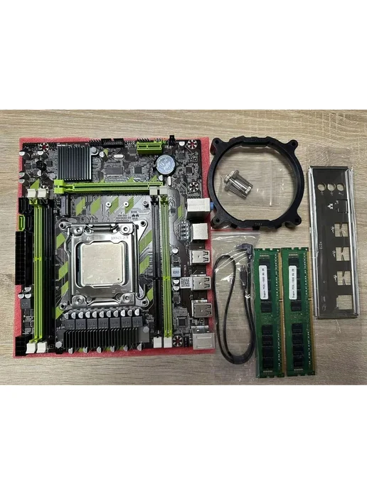 Atermiter X79 Материнская плата комплект Xeon E5 2640 ddr3 16 ГБ 2x8Gb, 16 ГБ, фото 8