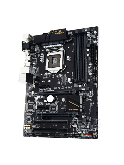 Gigabyte H170-HD3 материнская плата LGA 1151 DDR4, вариант, фото 3